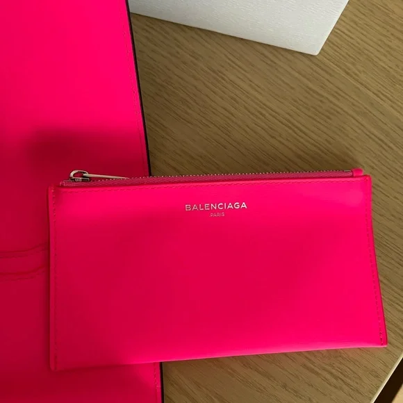 Balenciaga Flap Leather Wallet - Picture 3 of 10